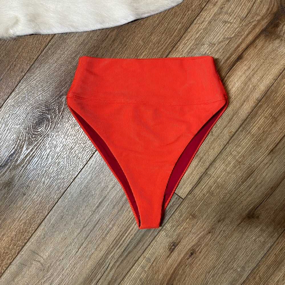Beach Riot Red Bikini Bottom